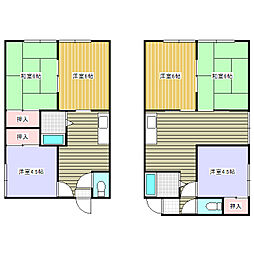 メゾンド大畑C棟 3DKの間取図画像
