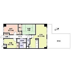 グラン・エスポワール 2SLDKの間取図画像