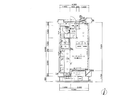 ワンルーム、専有面積33.07m2、バルコニー面積6.7m2、価格5580万円お気軽にお問い合わせください