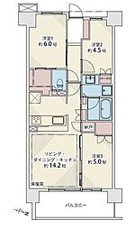 プレミスト志村三丁目 3LDKの間取図画像