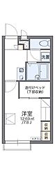 レオパレスディライトフル 1Kの間取図画像