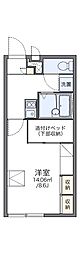 レオパレスメゾン・ドゥ・トロッポ 1Kの間取図画像
