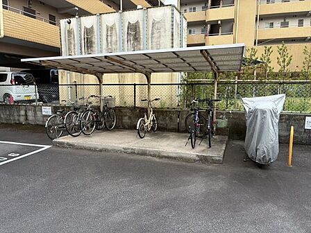 駐輪場は月額610円でご利用できます。