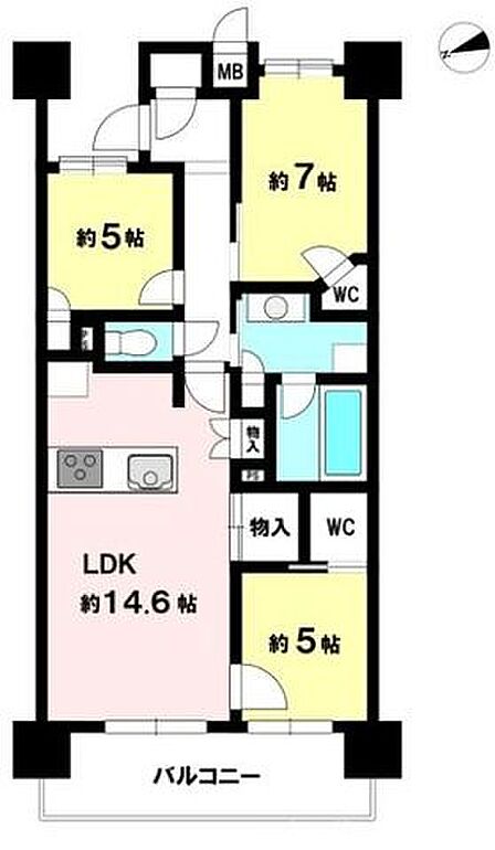 ■10階・1002号室・3LDK■