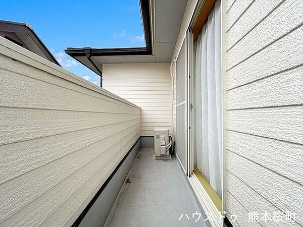 バルコニーを拡大表示