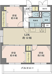 間取図画像 3LDK