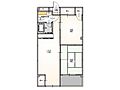 ファーレ岸の上4階3.9万円