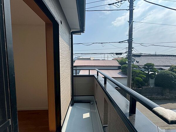 バルコニーを拡大表示