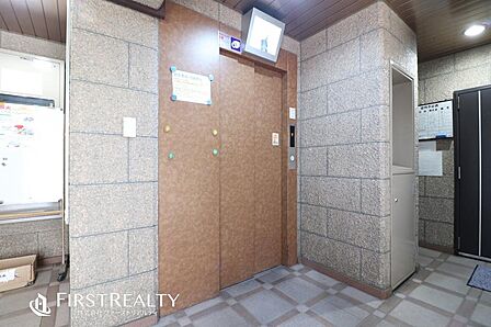 日常生活に欠かせないエレベーターを完備