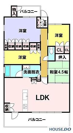 ゆとりある空間...