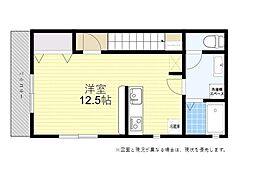 メイプル ワンルームの間取図画像