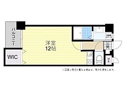 ヴィンテージ岩田町 1Kの間取図画像