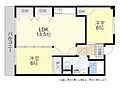 第2清弥マンション4階4.5万円