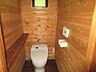 トイレ：ウォシュレット付トイレです。