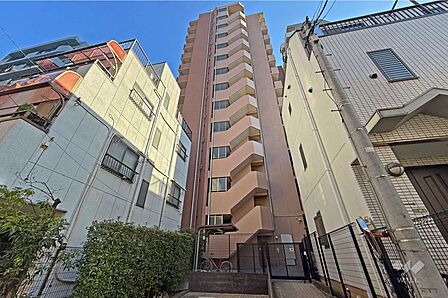 エクセレント文京動坂の外観(北西側から)
