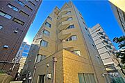 朝日関口マンションの外観（北東側から）