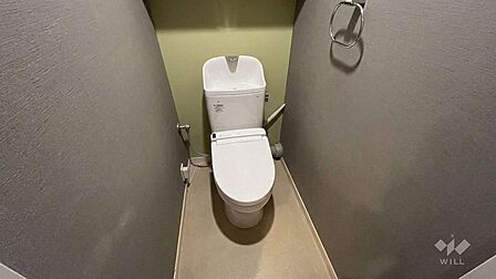 トイレ、CG加工しております!入居後のイメージの参考にご覧下さい!