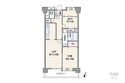 サンレイ浅草 1SLDKの間取図画像