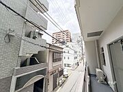 バルコニーからの眺め（北西方向）
