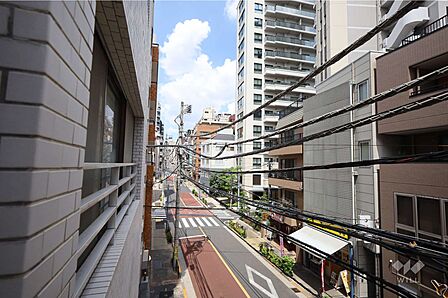 バルコニーからの眺め（北方向）［2026年8月9日撮影］