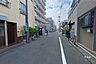 その他：敷地西側の前面道路（北側から）