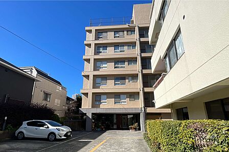 城北台マンションの外観(東側から)