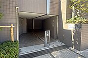 駐輪場の出入り口
