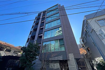 オーベルアーバンツ神楽坂の外観(北西側から)