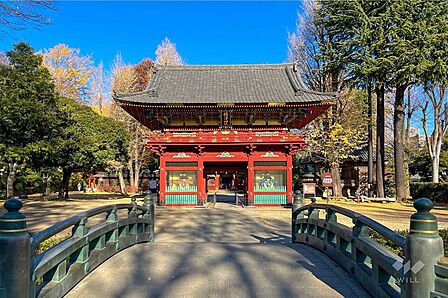 根津神社の外観