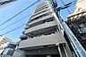 外観：アリュージュ南千住の外観（南東側から）