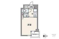 ニュー池袋ハイツ ワンルームの間取図画像