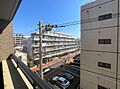 バルコニーから...