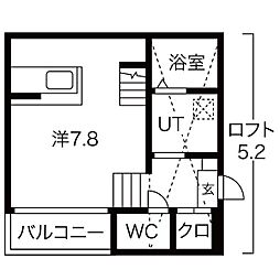BlueTopaz 1Kの間取図画像