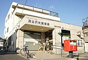 足立六木郵便局（348m）