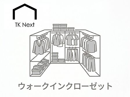 ウォークインクローゼット