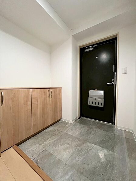 カウンタータイプのシューズクローゼットは、収力はもちろん、鍵置場や小物置きとしてもご使用できます。