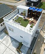 屋上バルコニーが魅力の住まい。BBQやガーデニングなど多彩に楽しめる開放的な空間で、日常に特別な時間をプラスします。※掲載写真は参考プランのイメージです。