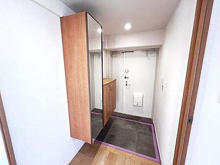 いつも気持ちよくご家族を迎えられる玄関です。
