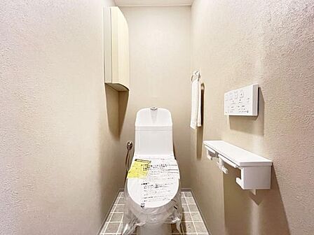 ほっと安らげるトイレ空間です。