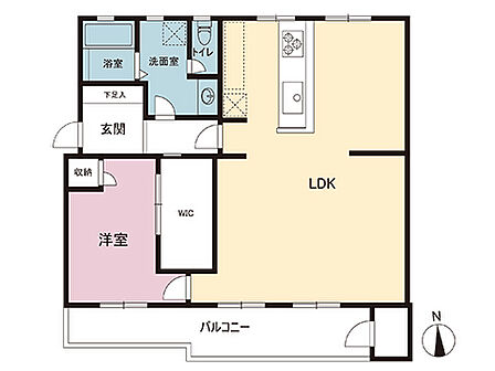 間取図です。図面と異なる場合は現況を優先させていただきます。