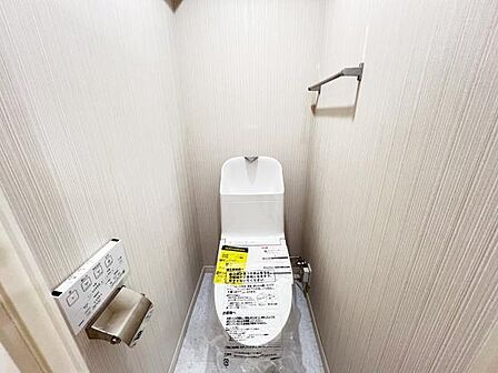 ほっと安らげるトイレ空間です。