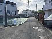北側前面道路(1)
