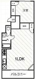 軽井沢グリーンプラザ 1LDKの間取図画像