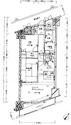 ビューパレー御宿 2LDKの間取図画像