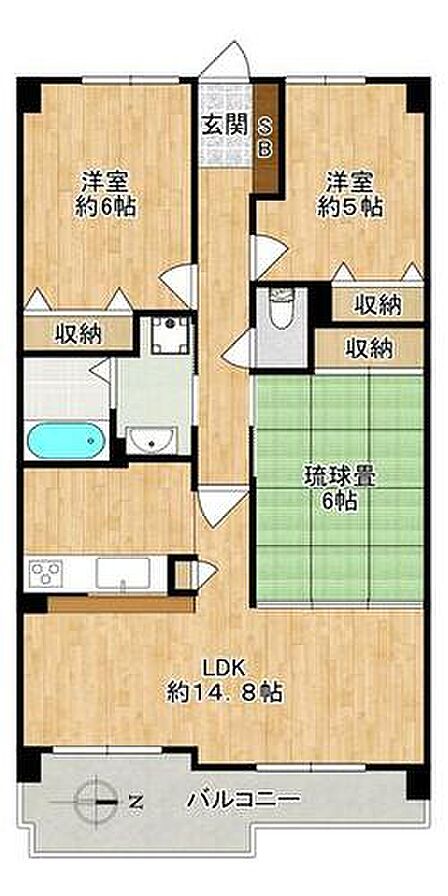 全居室収納×SB付きで片付け上手な暮らし