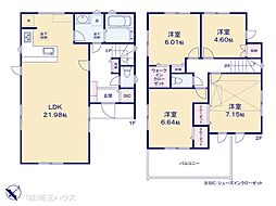 越谷市大里083 新築戸建て 全2棟