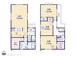 川口市前川228 新築戸建て 全1棟