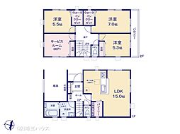 越谷市弥十郎4期 新築戸建て 全1棟