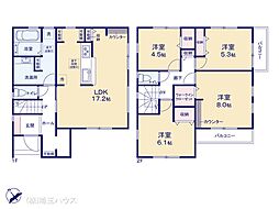 越谷市神明町1期 新築戸建て 全3棟