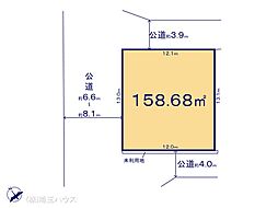 越谷市宮本町22期　土地　全1区画
